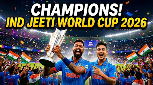 IND vs NZ Final: India बना T20 World Cup 2026 का चैंपियन