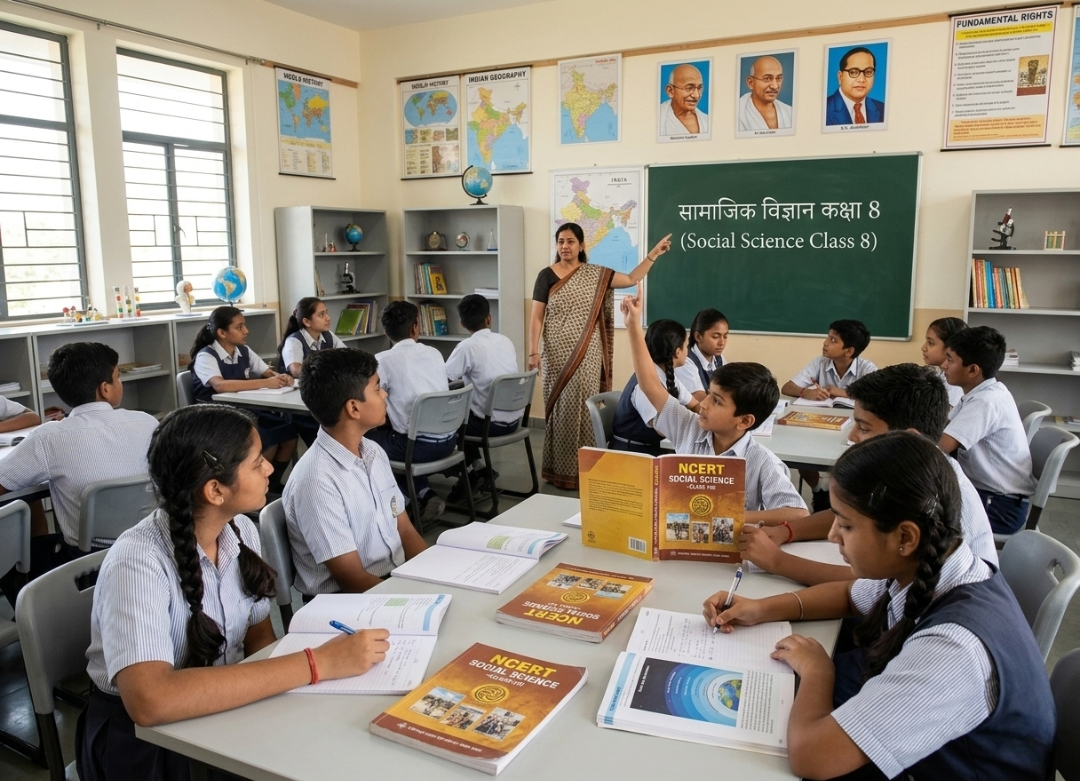 कक्षा 8 एनसीईआरटी सोशल साइंस किताब पर रोक