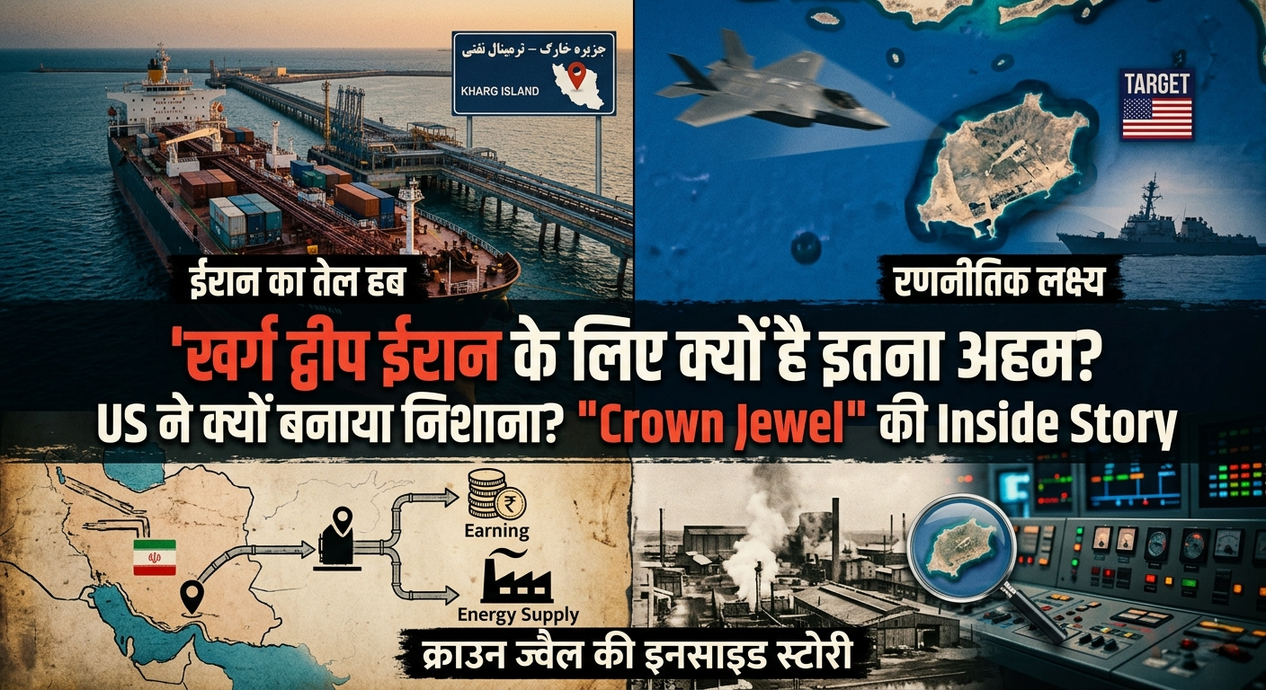 खर्ग द्वीप: ईरान का ‘Crown Jewel’ क्यों है इतना अहम? क्यों बना अमेरिका का निशाना