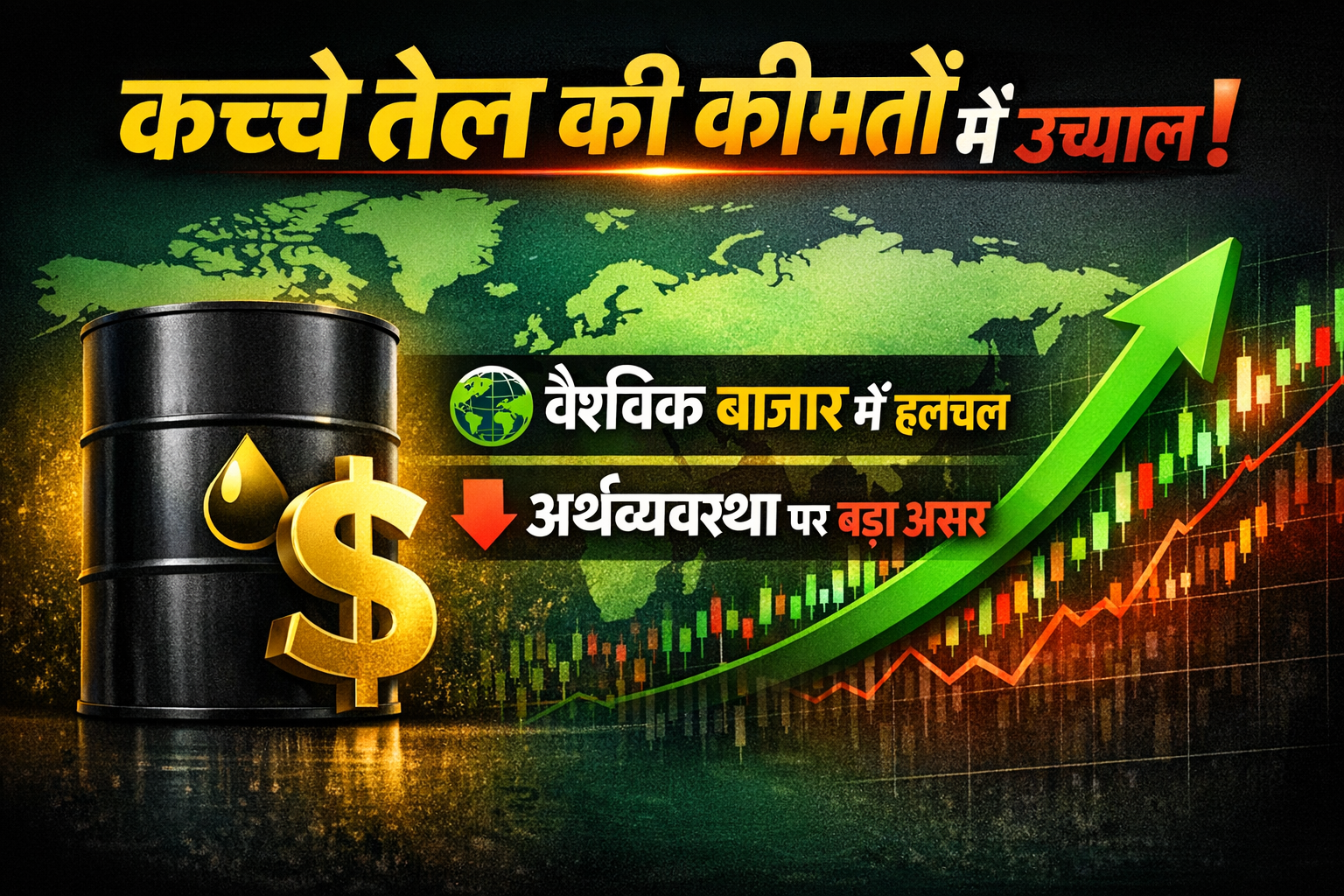 कच्चे तेल की कीमतें: वैश्विक बाजार, कारण और अर्थव्यवस्था पर असर