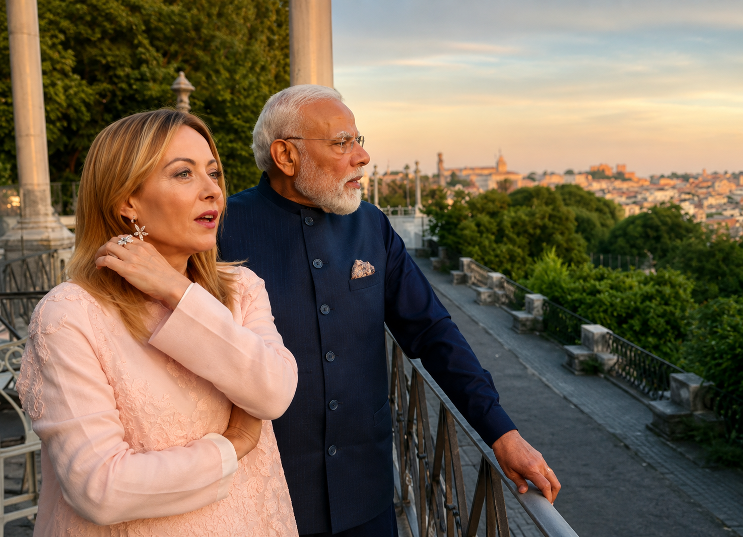 विदेश यात्रा के दौरान पीएम मोदी प्रेस कॉन्फ्रेंस
