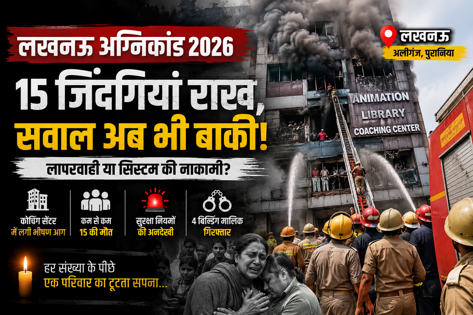 लखनऊ अग्निकांड
